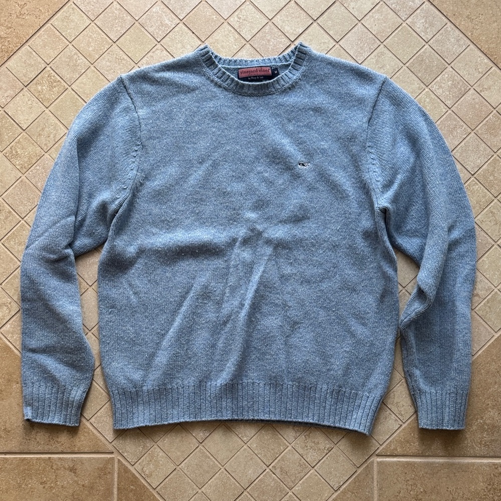 Vineyard Vines Light Blue Crewneck Sweater